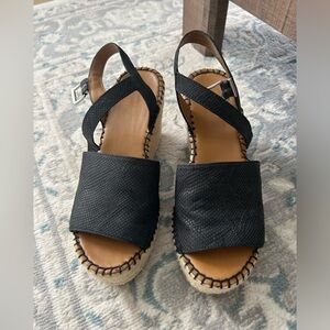 Black Espadrille Sandals